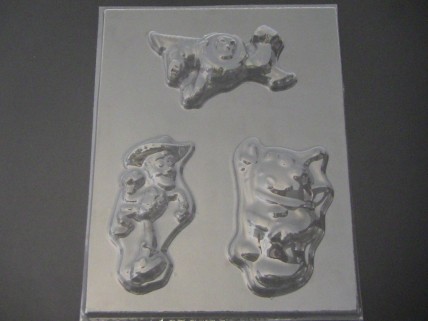 416sp Woodsman Large Chocolate Candy Mold